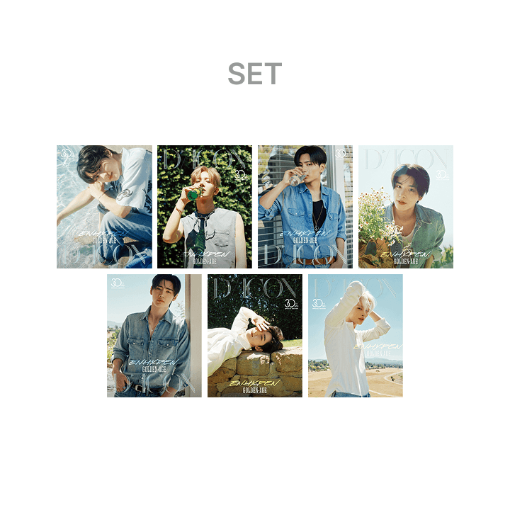 ENHYPEN - (PRE-ORDER) (WEVERSE POB) [Instant Photocard Ver.] DICON VOLUME N°30 ENHYPEN GOLDEN AGE