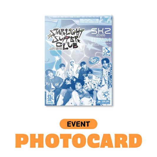 STRAY KIDS - (PRE-ORDER)(CREATEJUMP POB) 2026 SEASON'S GREETINGS [STRAIGHT SUPPER CLUB]