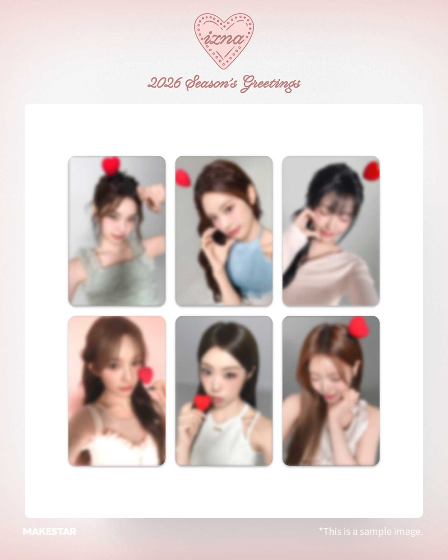 IZNA - (PREORDER) (POB) IZNA 2026 SEASON’S GREETINGS [365 Knots]