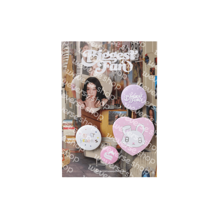 IRENE (RED VELVET) - (PREORDER) [BIGGEST FAN] PIN BUTTON SET