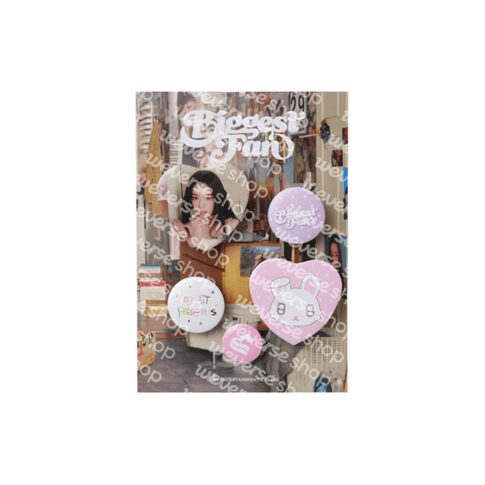IRENE (RED VELVET) - (PREORDER) [BIGGEST FAN] PIN BUTTON SET