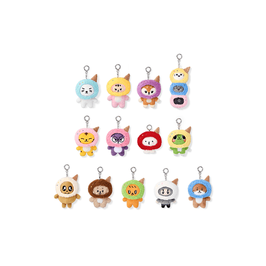 SEVENTEEN - (PREORDER)[ICE DREAM WITH MINITEEN] Plush keyring