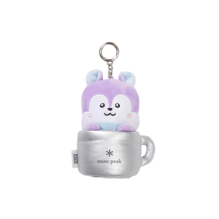 BTS - (PREORDER) PLUSH KEYRING  [BT21 Snowpeak]