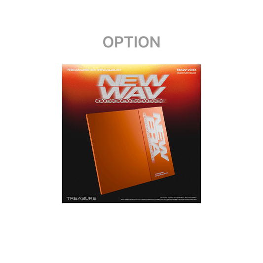 TREASURE - (PREORDER)(WEVERSE POB) 4th MINI ALBUM [NEW WAV] RAW VER.