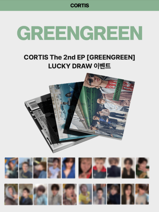 CORTIS - (PREORDER) [LUCKY DRAW] The 2nd EP [GREENGREEN]