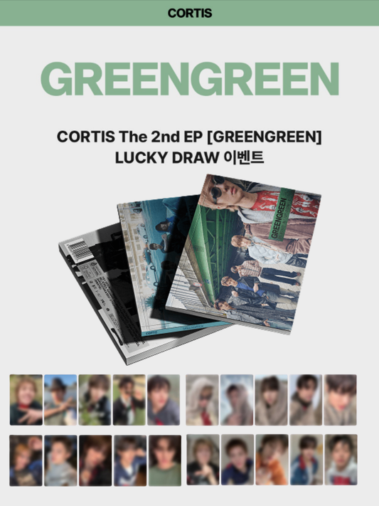 CORTIS - (PREORDER)[LUCKY DRAW2.0] The 2nd EP [GREENGREEN]