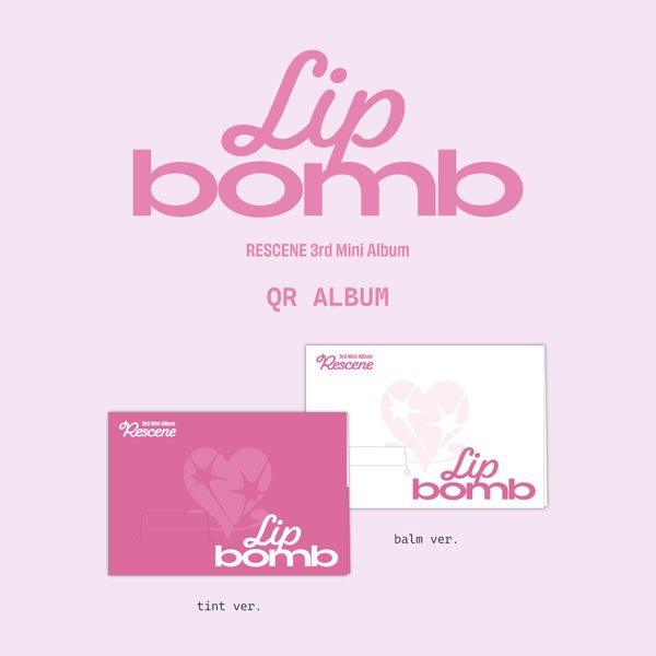 RESCENE - (PRE-ORDER) 3rd Mini Album [lip bomb] (QR) (photocard Ver.)