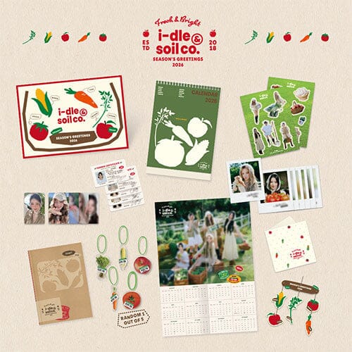 I-DLE - (PRE-ORDER) 2026 SEASON'S GREETINGS [i-dle & Soil Co.]