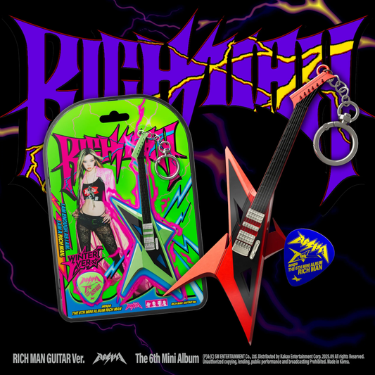 aespa - (Pre-order) The 6th Mini Album [Rich Man] RICH MAN GUITAR Ver. (Smart Album)