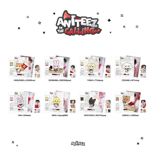 ATEEZ - (Soundwave POB)(Pre-order) [ANITEEZ IN THE CALLING] MD CALLING PROFILE HOLDER SET