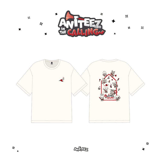 ATEEZ - (Soundwave POB)(Pre-order) [ANITEEZ IN THE CALLING] MD T-SHIRTS - CREAM