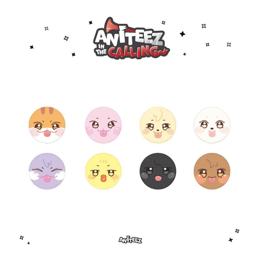 ATEEZ - (Soundwave POB)(Pre-order) [ANITEEZ IN THE CALLING] MD SOFT PIN BUTTON