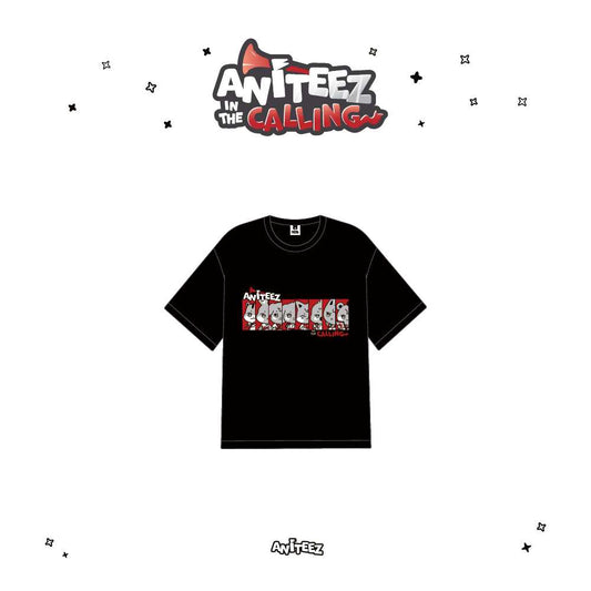 ATEEZ - (Soundwave POB)(Pre-order) [ANITEEZ IN THE CALLING] MD T-SHIRTS - BLACK