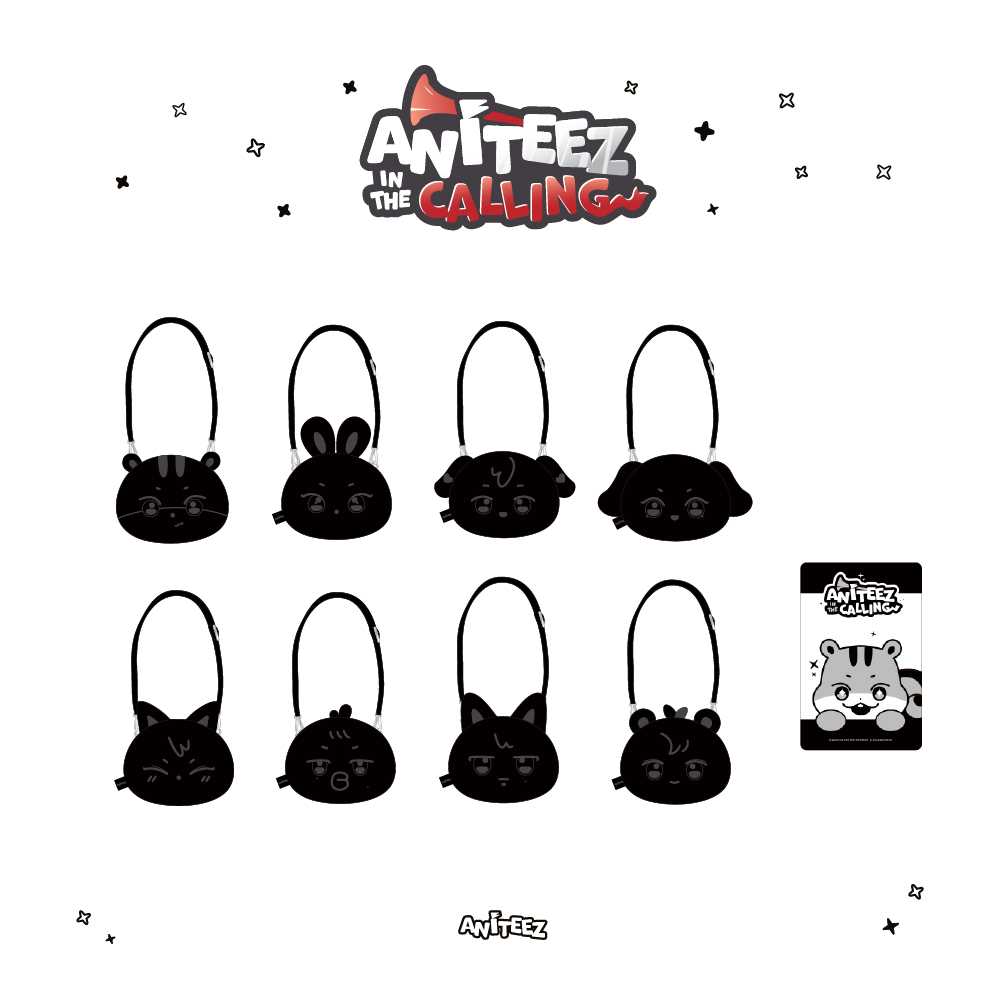 ATEEZ -  (Soundwave POB)(Pre-order) [ANITEEZ IN THE CALLING] MD FACE POUCH BAG