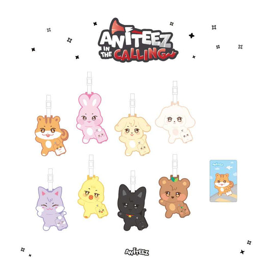 ATEEZ - (Soundwave POB)(Pre-order) [ANITEEZ IN THE CALLING] MD PVC LUGGAGE TAG