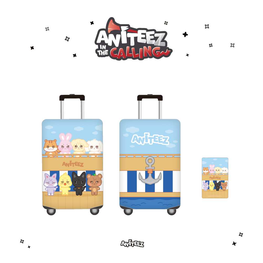 ATEEZ - (Soundwave POB)(Pre-order) [ANITEEZ IN THE CALLING] MD LUGGAGE COVER XL