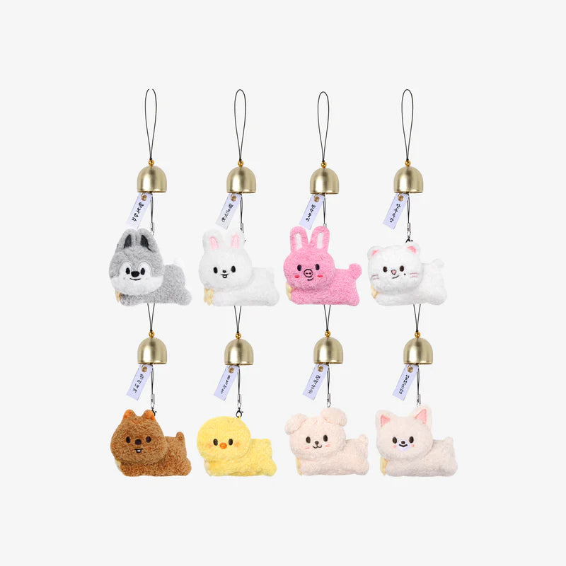 STRAY KIDS - (PREORDER) SKZOO PLUSH DOOR BELL KEYRING [Stray Kids World Tour RUN IT SEOUL]