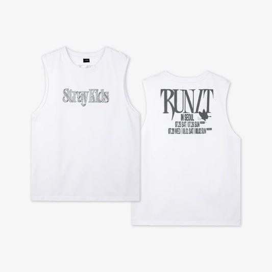 STRAY KIDS - (PREORDER) SLEEVELESS TOP [Stray Kids World Tour RUN IT SEOUL]