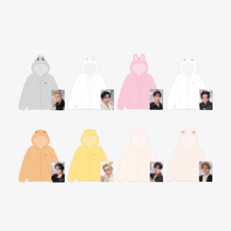 STRAY KIDS - (PREORDER) SKZOO FLEECE HOOD ZIP-UP [Stray Kids World Tour RUN IT SEOUL]