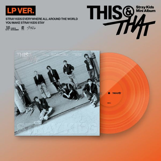 Stray Kids - (PREORDER)(FANSSHOP POB) 10th Mini Album [THIS & THAT] (LP Ver.)