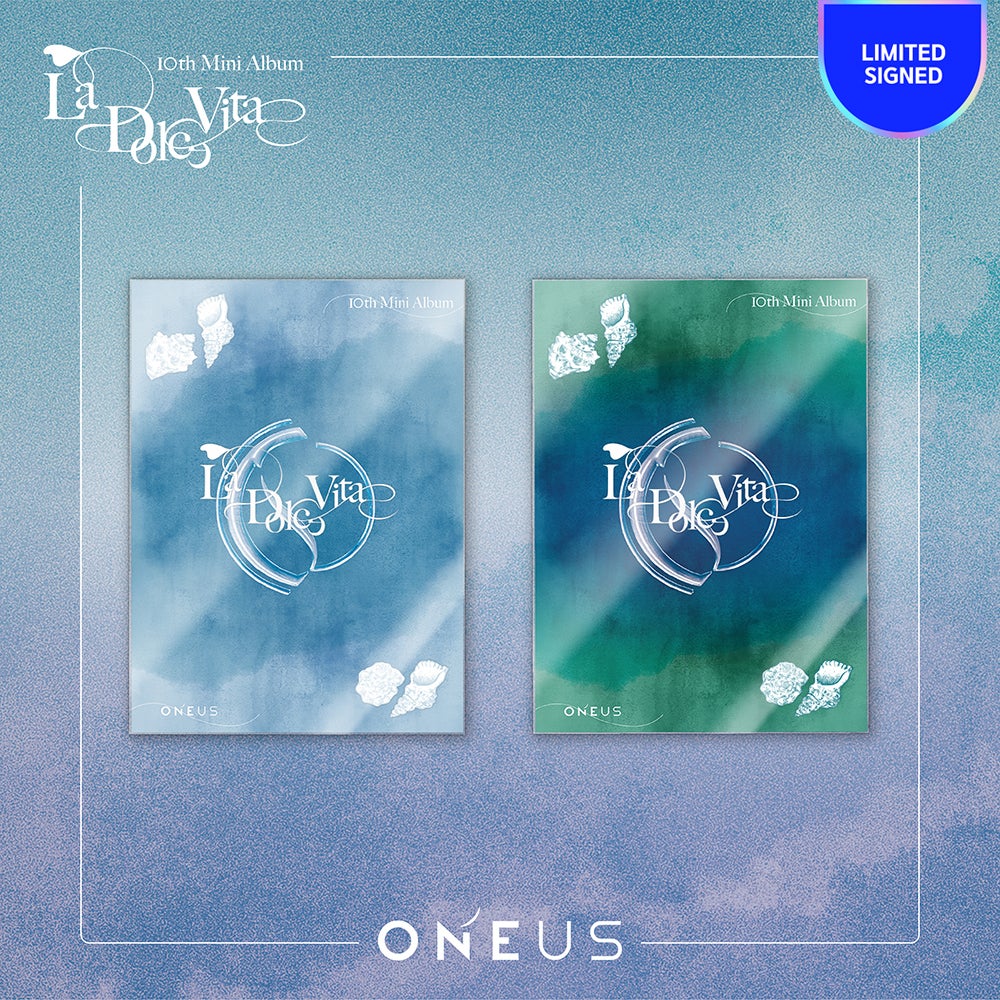 ONEUS - La Dolce Vita 10th Mini album Signed Album