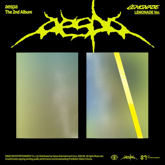 AESPA - (PREORDER)The 2nd Album [LEMONADE] (LEMONADE Ver.)