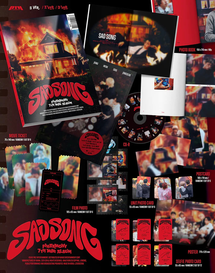 P1Harmony - SAD SONG / 7TH MINI ALBUM