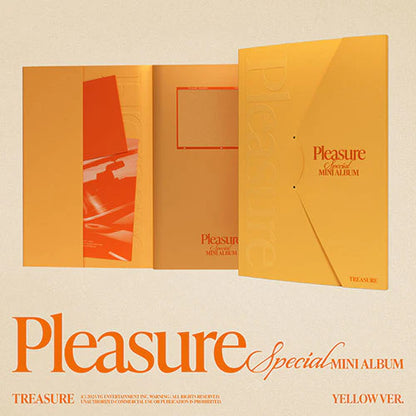 TREASURE - PLEASURE / SPECIAL MINI ALBUM ( YELLOW/GREEN Ver. )