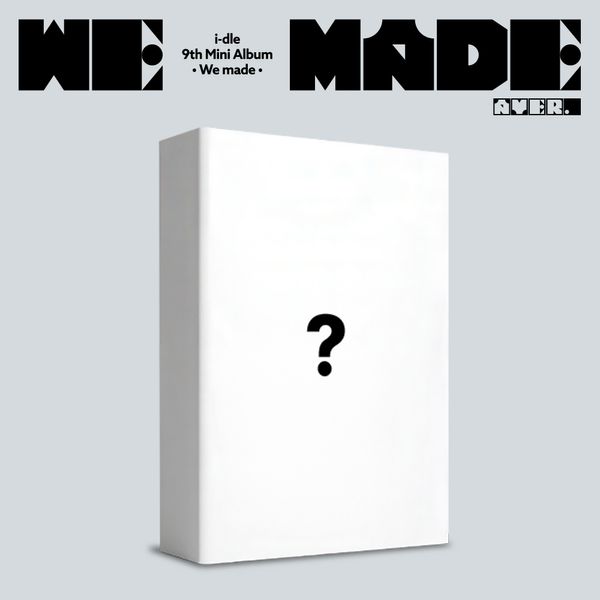 i-dle - (PREORDER)(WEVERSE POB) 9th Mini Album [We made] (A Ver.)