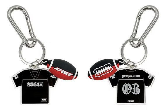 ATEEZ - Football Keyring