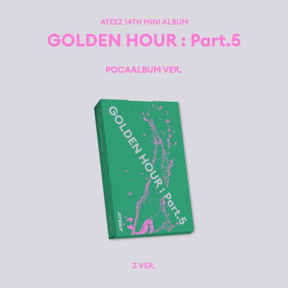 ATEEZ - (PREORDER) 14th Mini Album [GOLDEN HOUR : Part.5] (POCAALBUM)