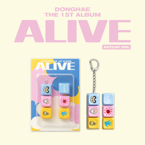 DONGHAE - (PREORDER) 1st Album [ALIVE] (KEYCAP Ver.)