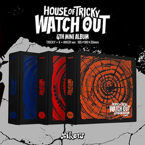 XIKERS - HOUSE OF TRICKY : WATCH OUT [4TH MINI ALBUM]