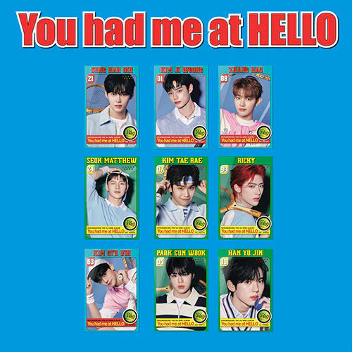 ZEROBASEONE - You had me at HELLO / 3RD MINI ALBUM (ZEROSE ver.) (POCAALBUM)